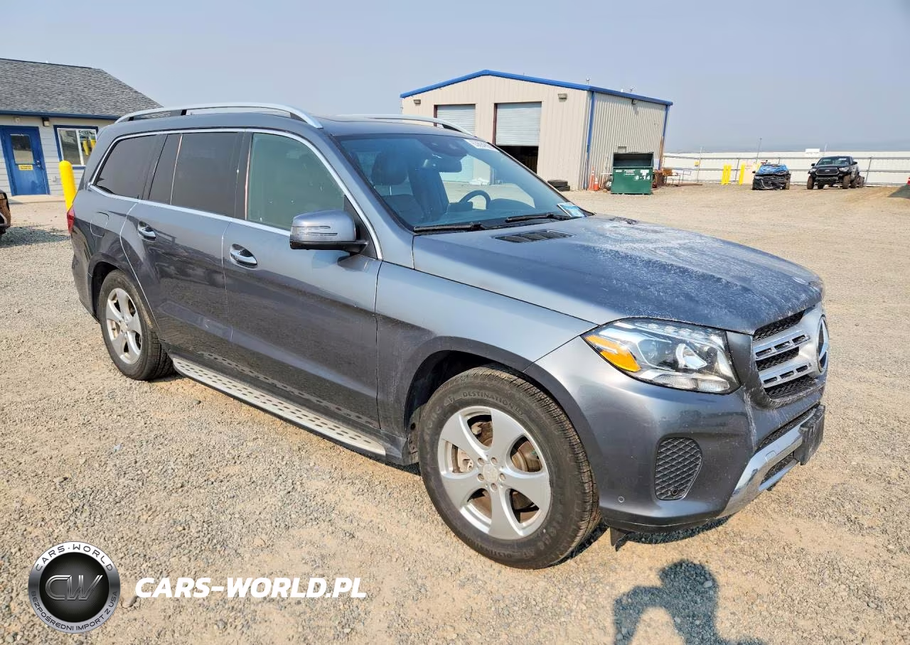 2017 Mercedes-Benz Gls 450 4Matic VIN:4JGDF6EE0HA854155 - 4
