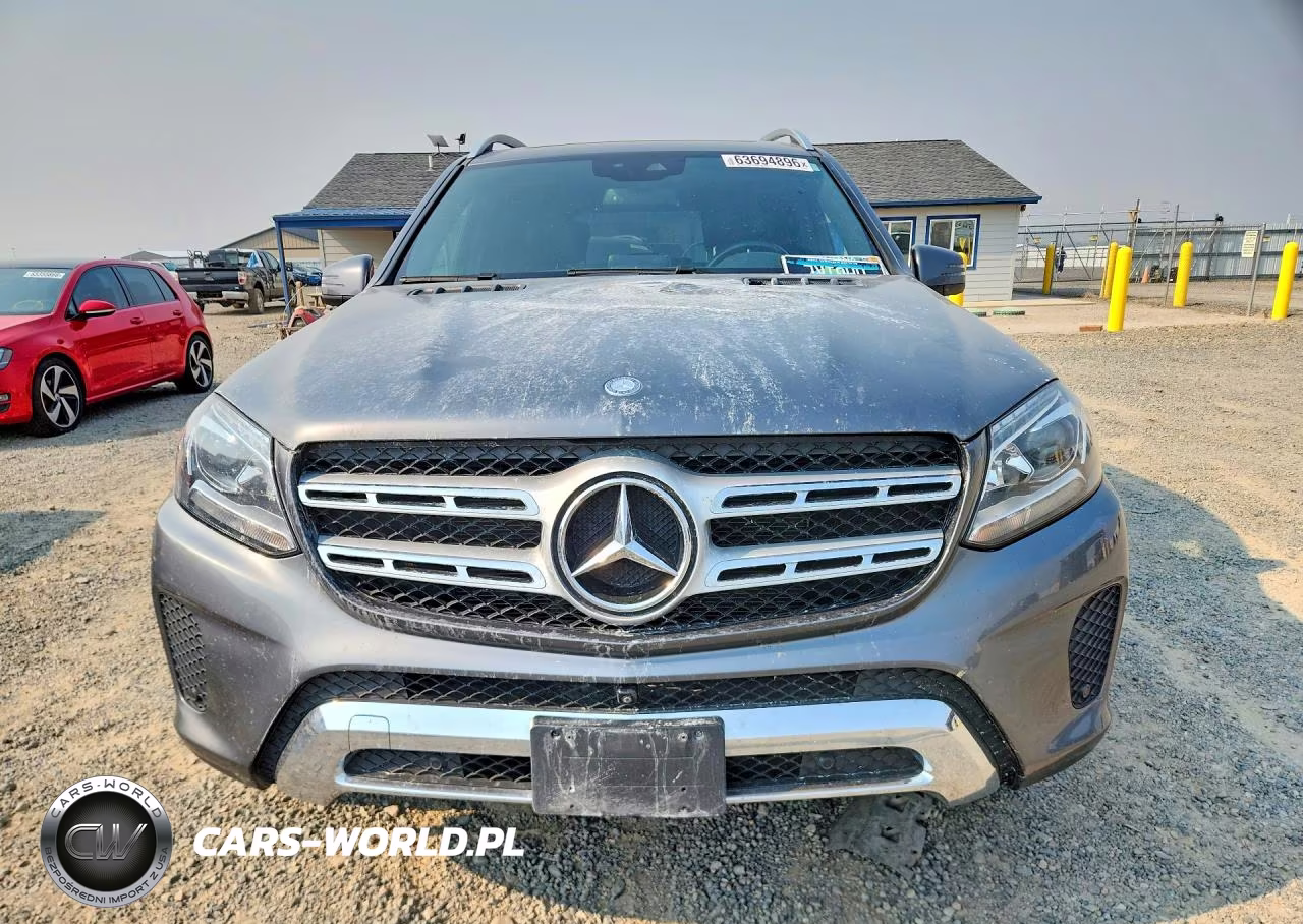 2017 Mercedes-Benz Gls 450 4Matic VIN:4JGDF6EE0HA854155 - 5