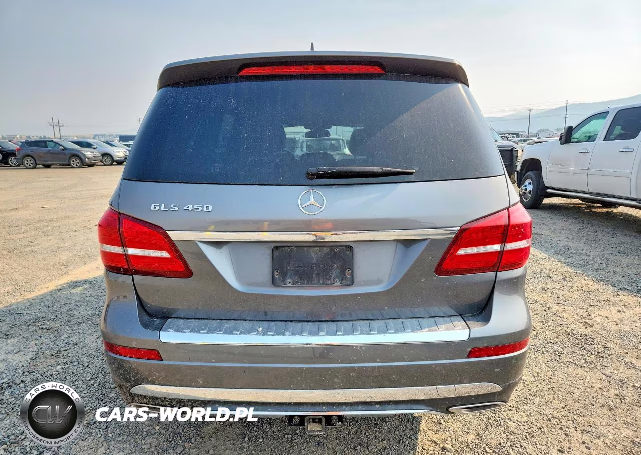 2017 Mercedes-Benz Gls 450 4Matic VIN:4JGDF6EE0HA854155 - 6