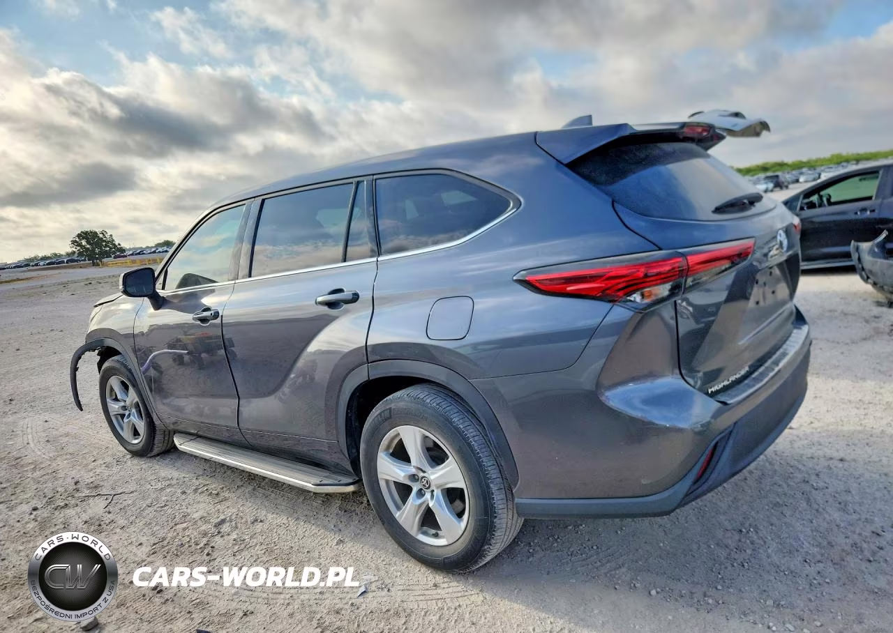 2021 Toyota Highlander L VIN:5TDCZRAH7MS031454 - 2