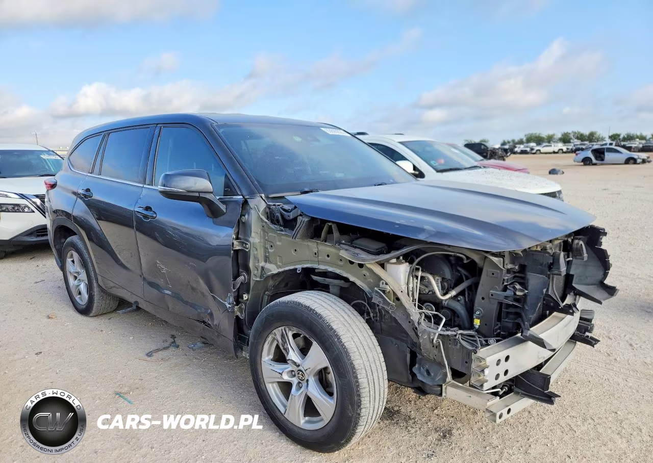 2021 Toyota Highlander L VIN:5TDCZRAH7MS031454 - 4