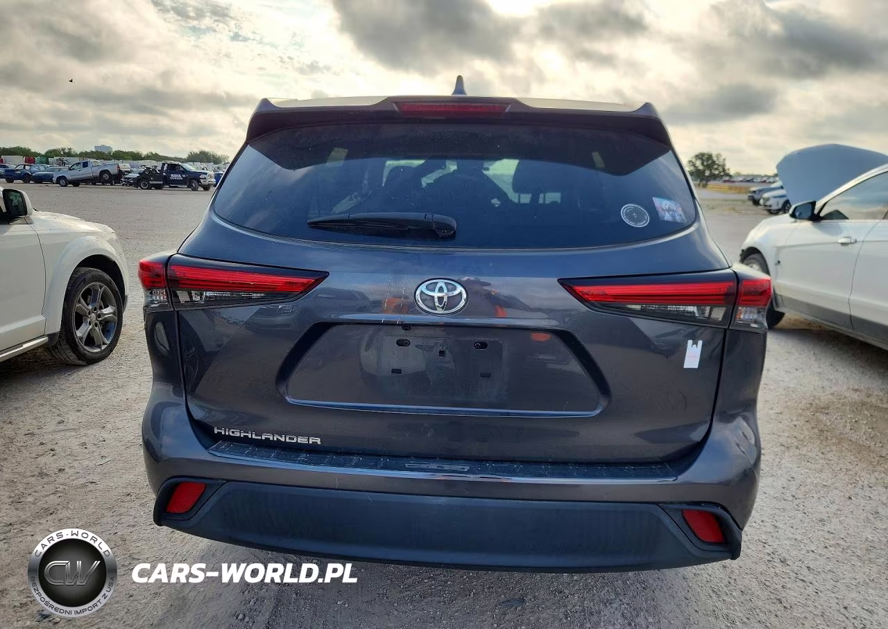 2021 Toyota Highlander L VIN:5TDCZRAH7MS031454 - 6