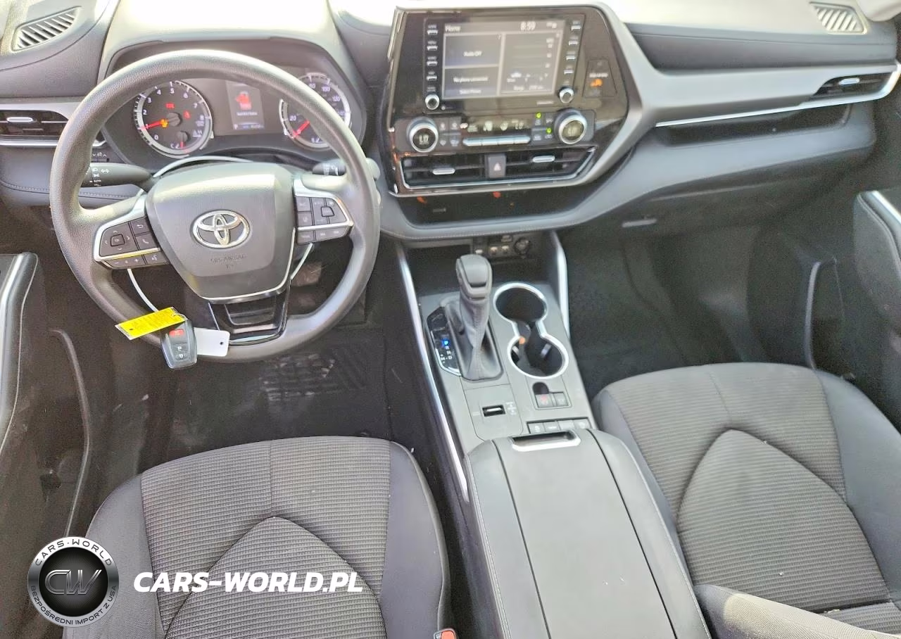 2021 Toyota Highlander L VIN:5TDCZRAH7MS031454 - 8