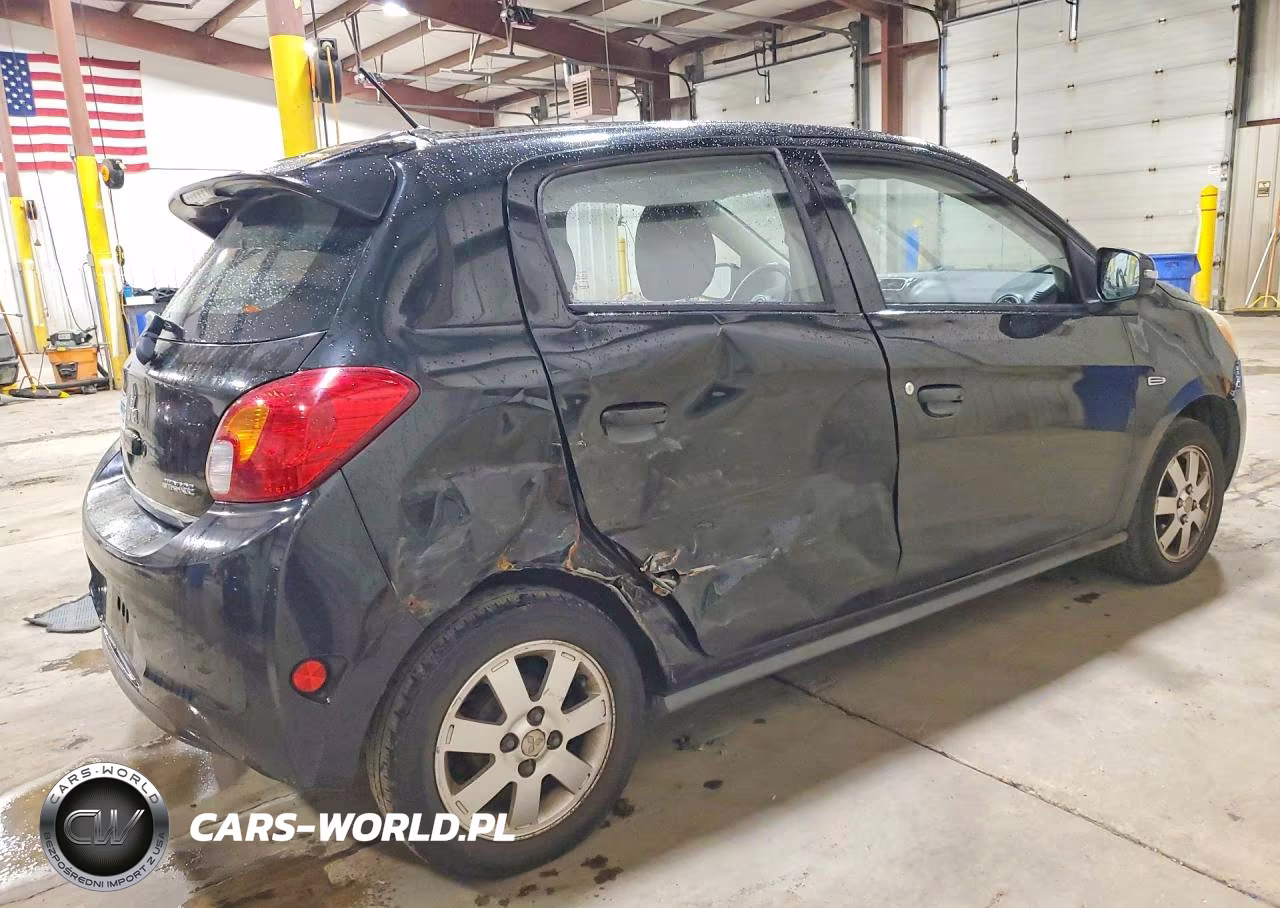 2015 Mitsubishi Mirage Es VIN:ML32A4HJ1FH055533 - 3