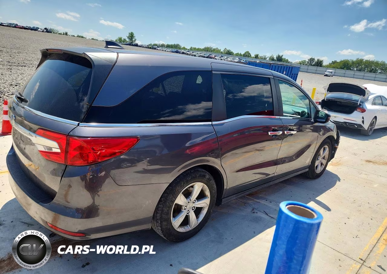 2019 Honda Odyssey Ex VIN:5FNRL6H52KB051196 - 3