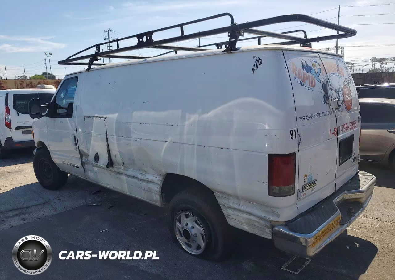2006 Ford E350 Delivery Van VIN:1FTSE34L26DB27981 - 2