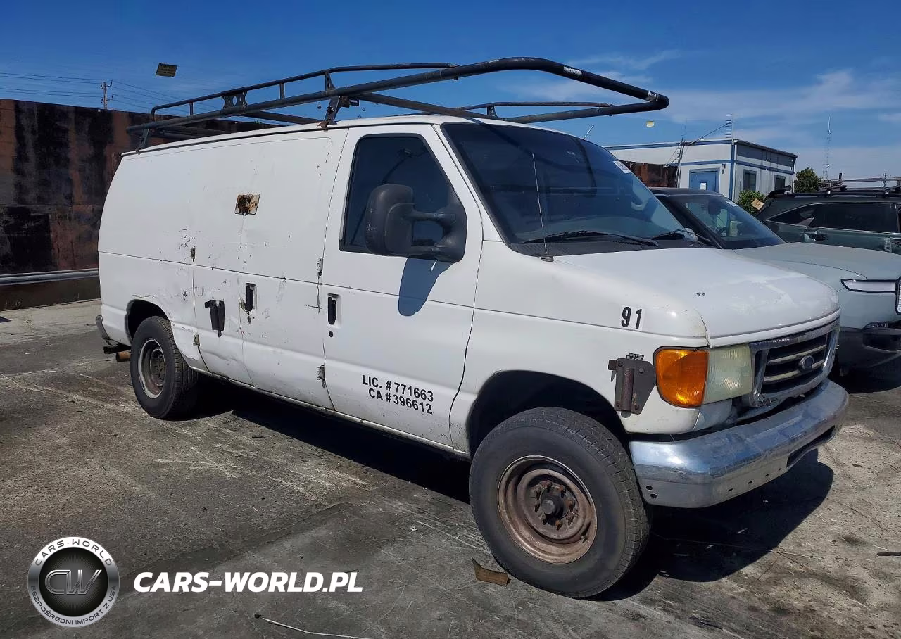 2006 Ford E350 Delivery Van VIN:1FTSE34L26DB27981 - 4