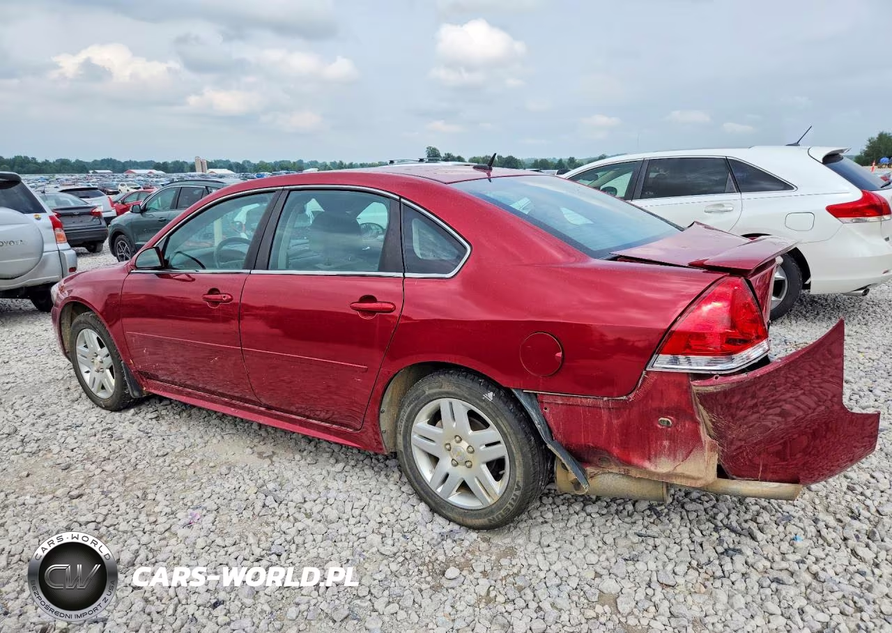2012 Chevrolet Impala Lt VIN:2G1WB5E32C1327070 - 2