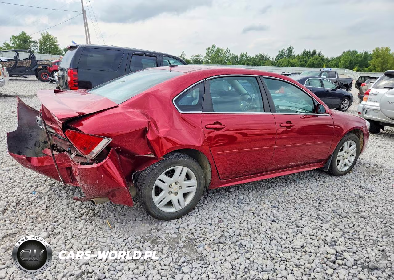 2012 Chevrolet Impala Lt VIN:2G1WB5E32C1327070 - 3