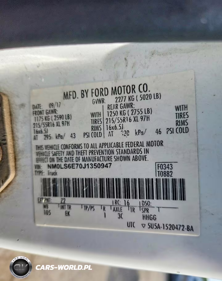 2018 Ford Transit Connect Xl VIN:NM0LS6E70J1350947 - 13