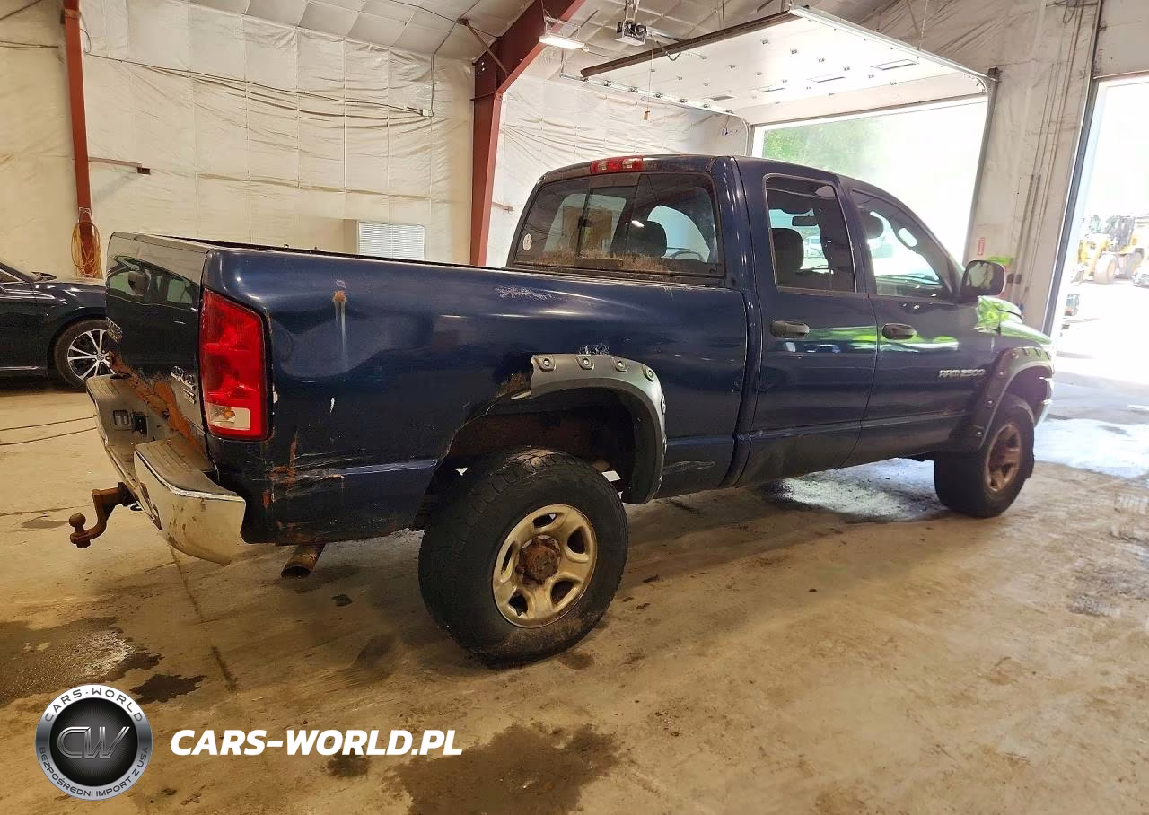 2003 Dodge Ram 2500 St VIN:3D7KU28D03G822612 - 3