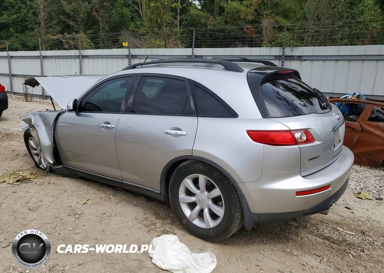 2005 Infiniti Fx35 Base VIN:JNRAS08W25X215773 - 2