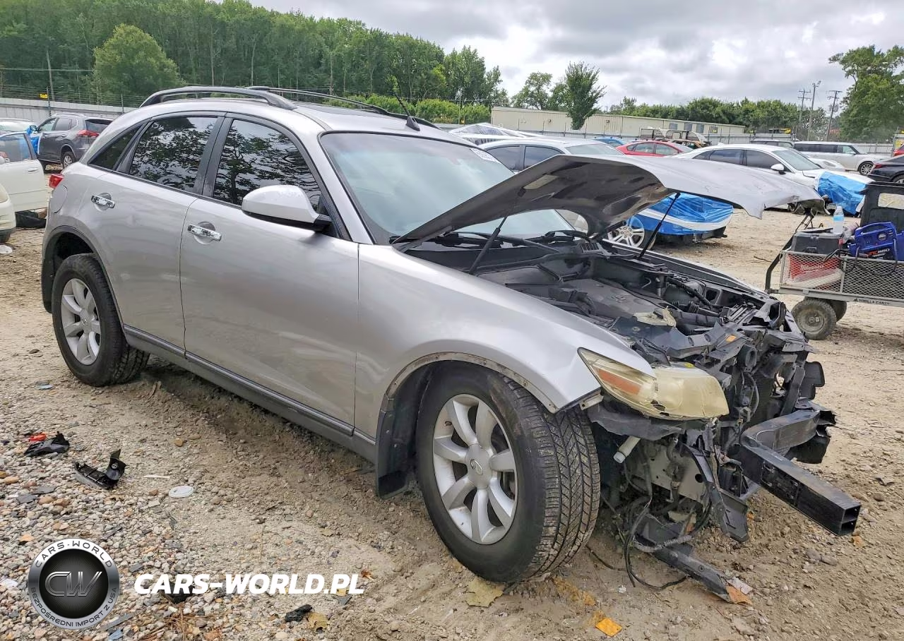 2005 Infiniti Fx35 Base VIN:JNRAS08W25X215773 - 4
