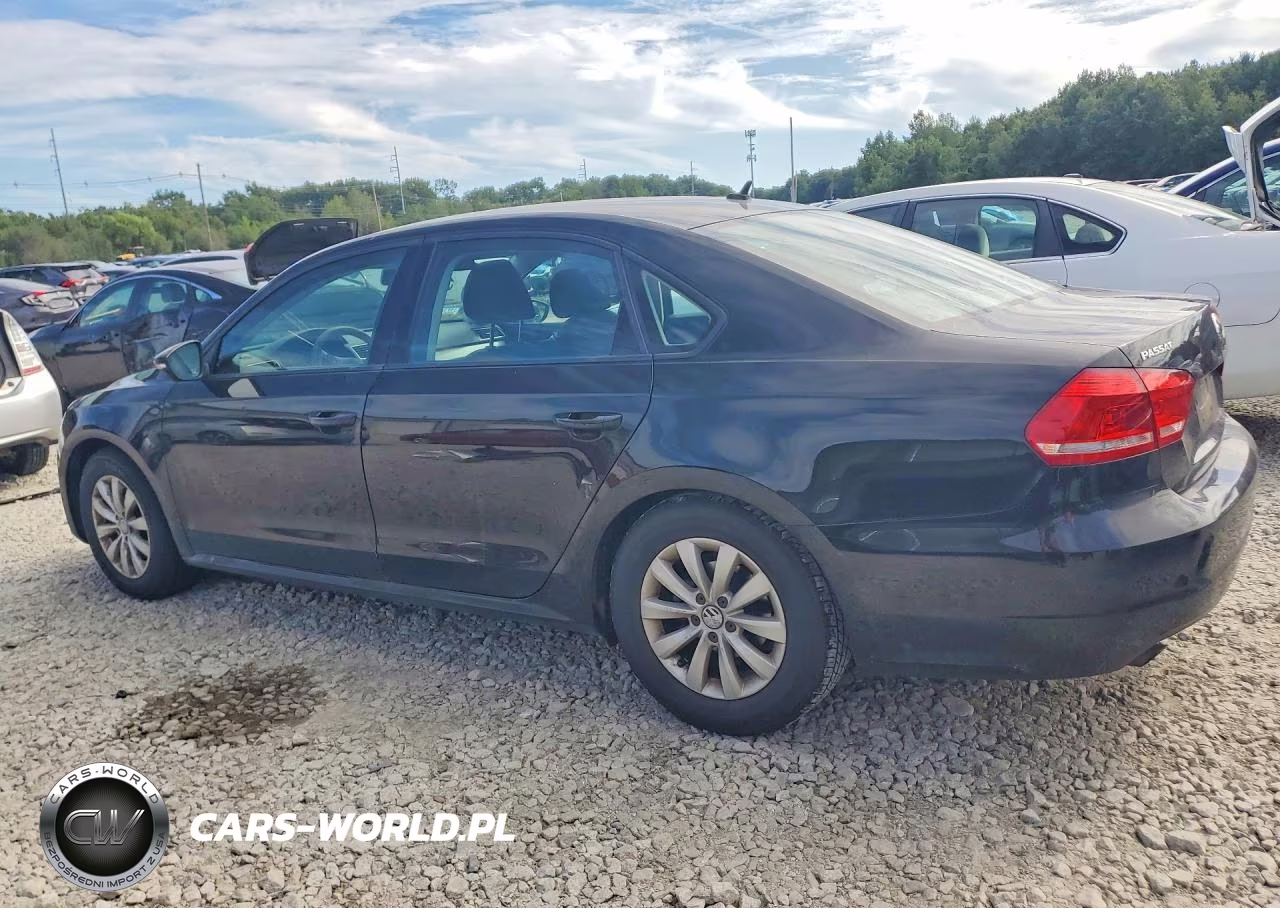 2012 Volkswagen Passat S VIN:1VWAP7A33CC025864 - 2