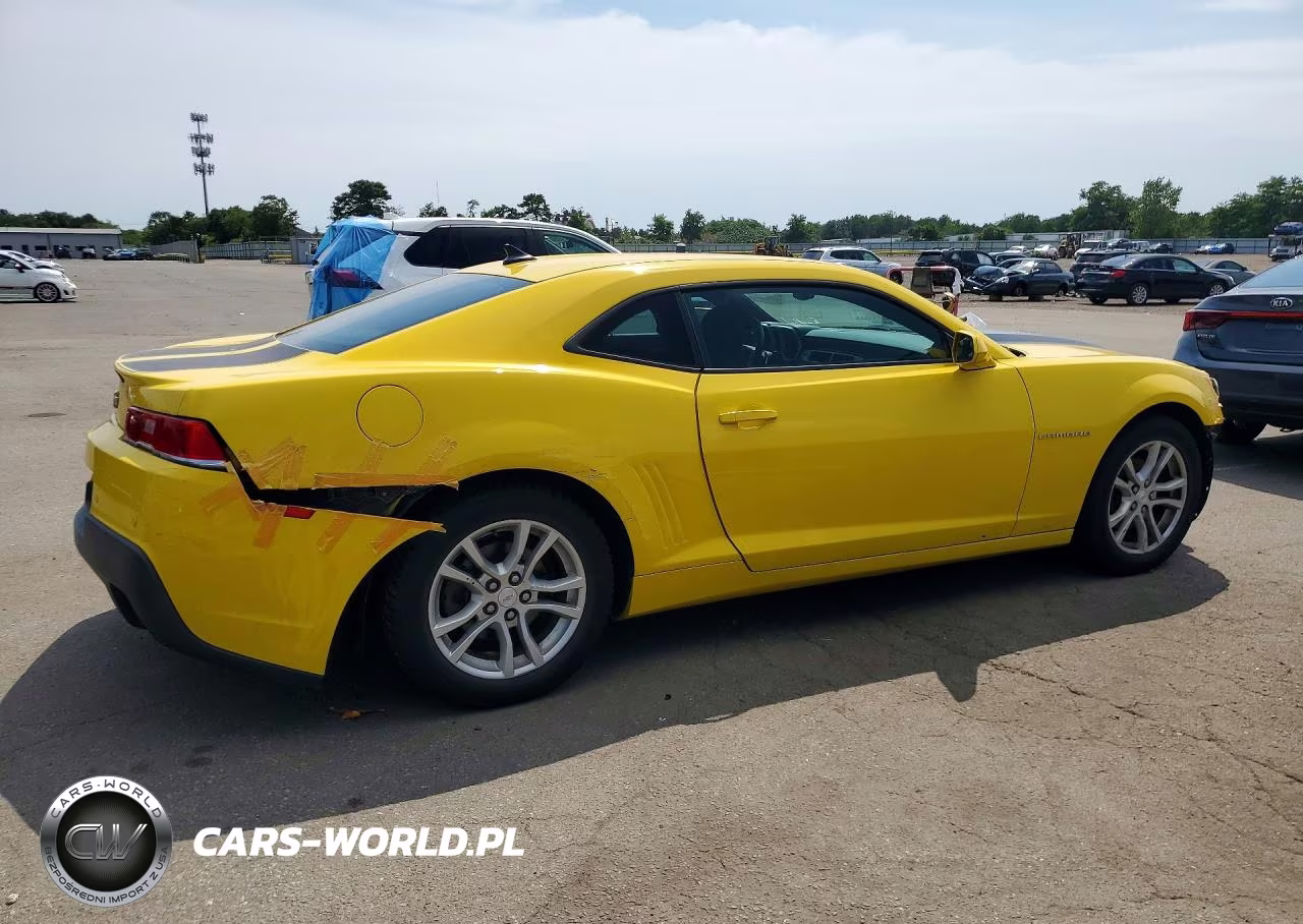 2015 Chevrolet Camaro Ls VIN:2G1FB1E30F9304661 - 3