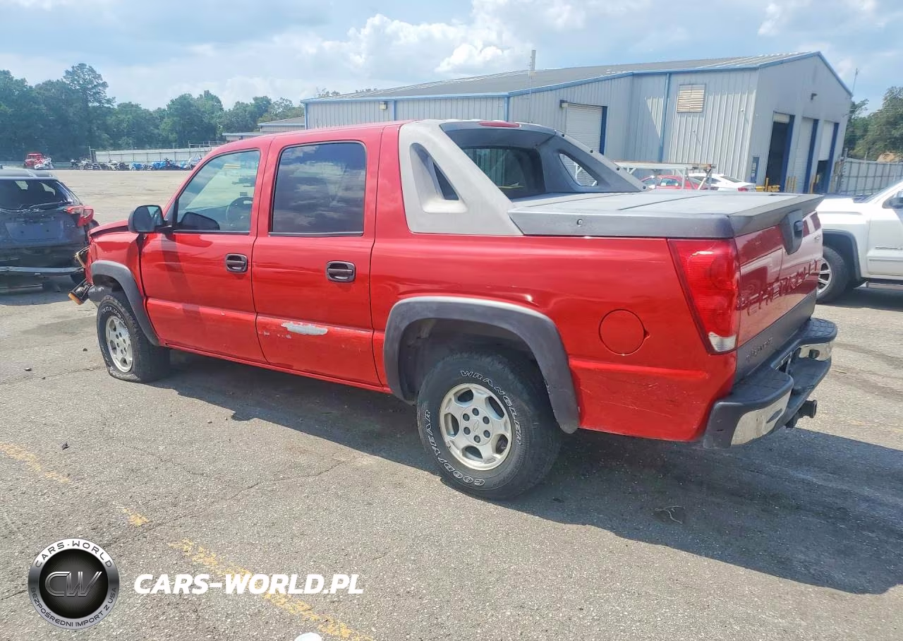 2003 Chevrolet Avalanche C1500 VIN:3GNEC13T43G293689 - 2