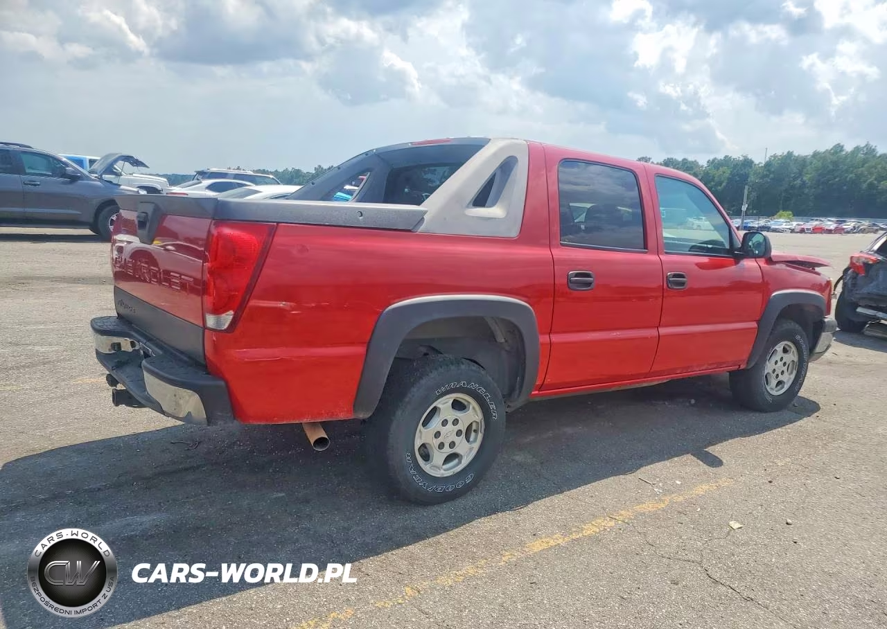 2003 Chevrolet Avalanche C1500 VIN:3GNEC13T43G293689 - 3