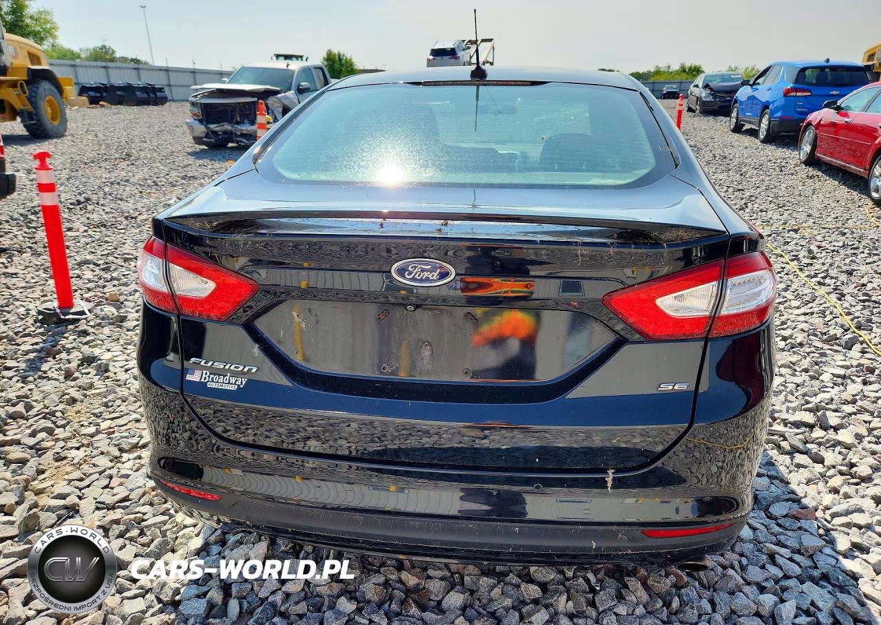 2016 Ford Fusion Se VIN:3FA6P0H73GR276504 - 6