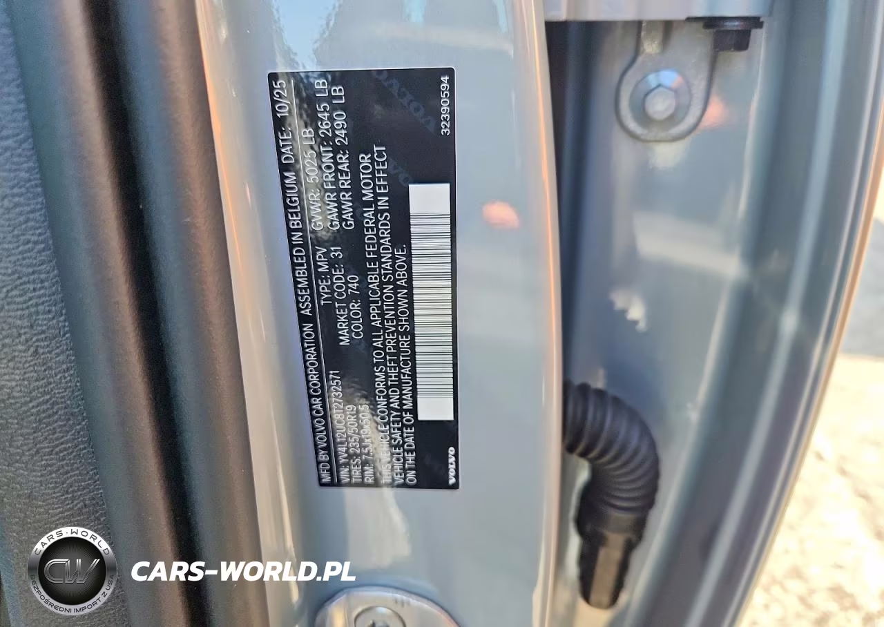 2026 Volvo Xc40 Plus VIN:YV4L12UC8T2732571 - 13