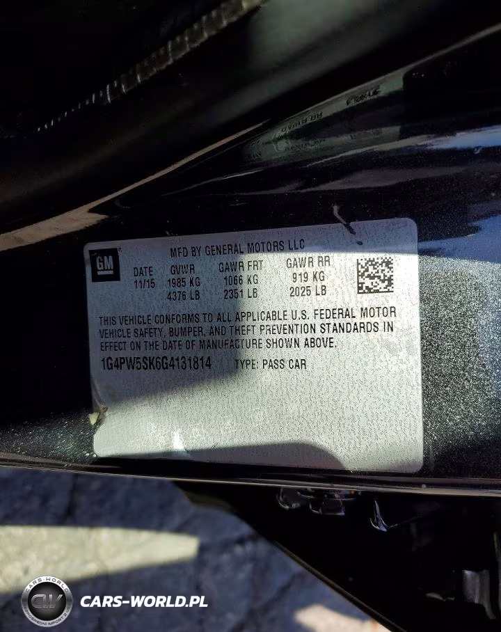 2016 Buick Verano Sport Touring VIN:1G4PW5SK6G4131814 - 12