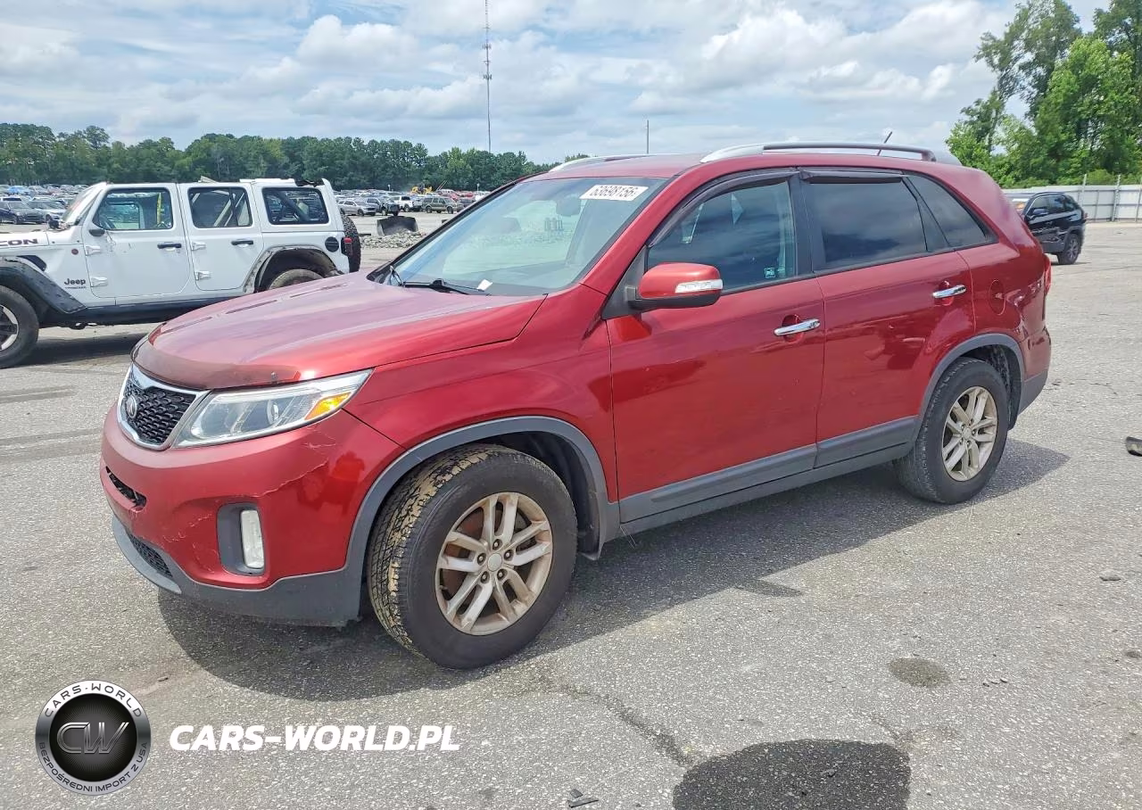 2014 Kia Sorento Lx VIN:5XYKT3A69EG456116 - 1