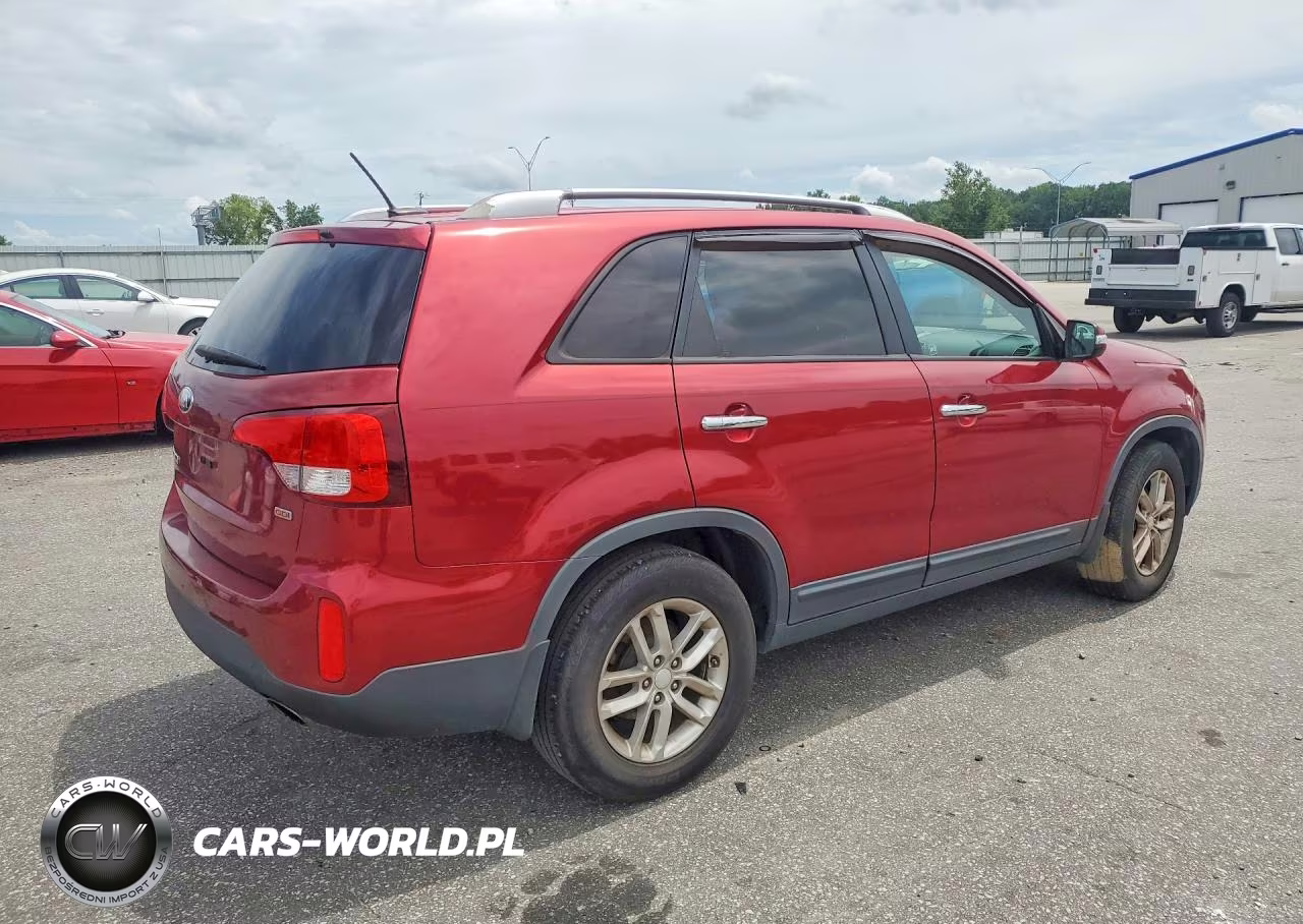 2014 Kia Sorento Lx VIN:5XYKT3A69EG456116 - 3