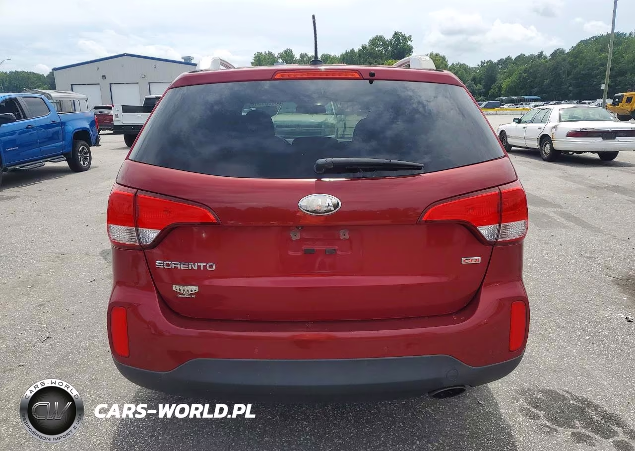 2014 Kia Sorento Lx VIN:5XYKT3A69EG456116 - 6
