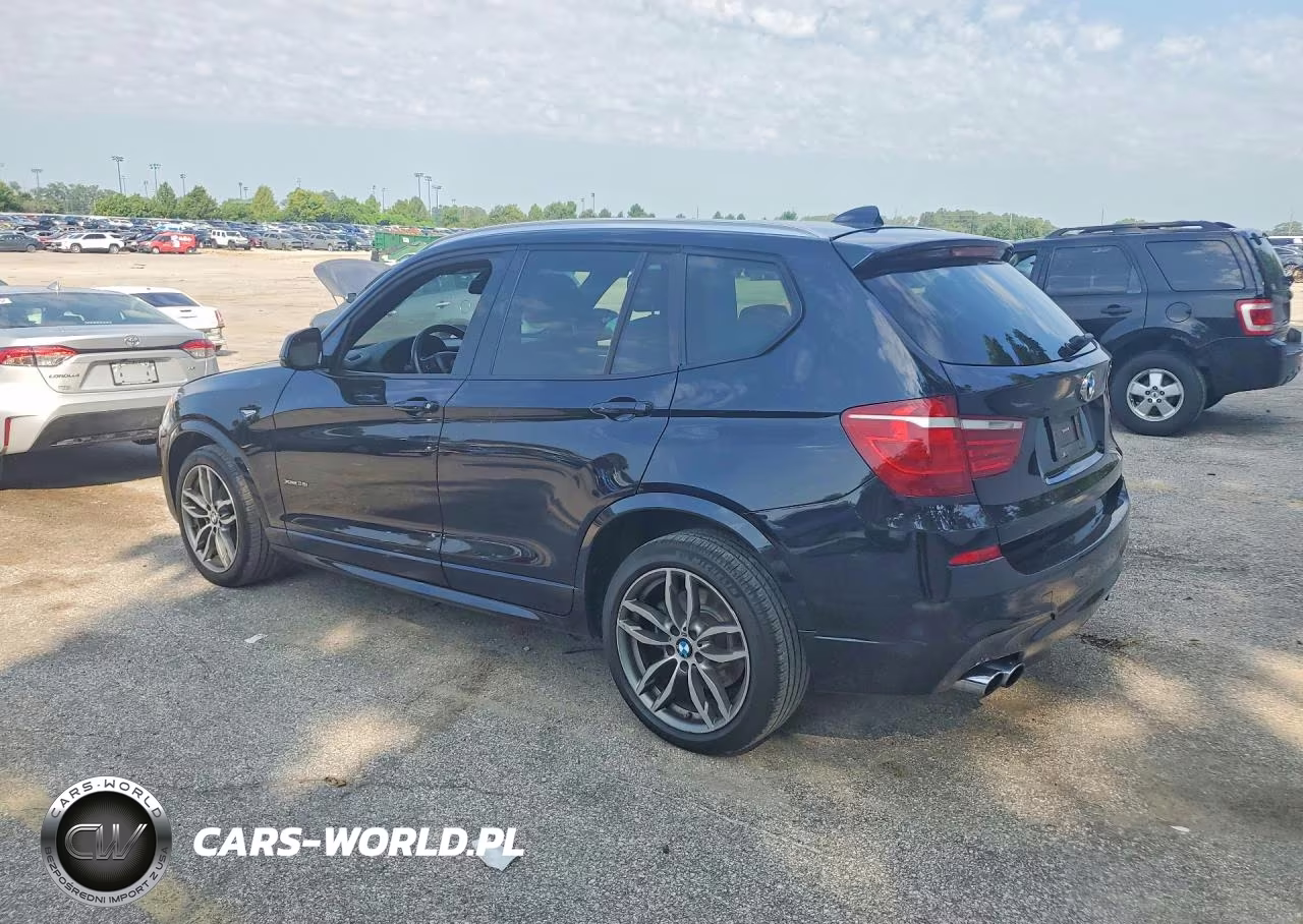 2016 BMW X3 xDrive28I VIN:5UXWX9C52G0D92170 - 2