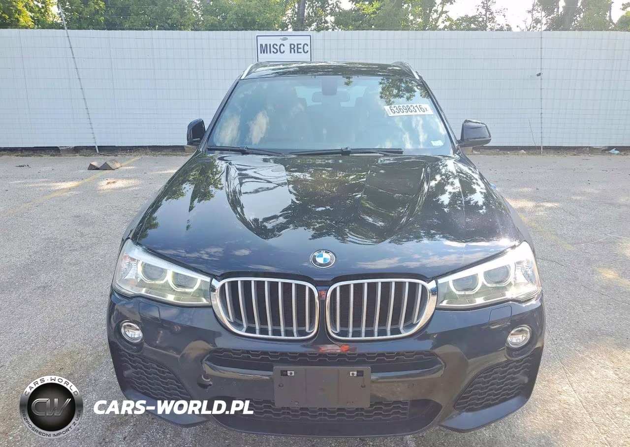 2016 BMW X3 xDrive28I VIN:5UXWX9C52G0D92170 - 5