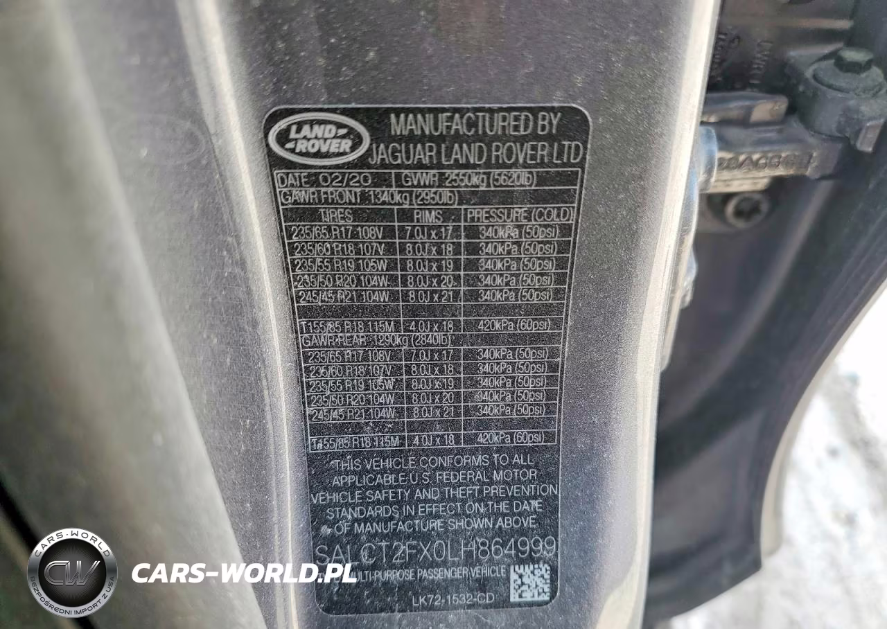 2020 Land Rover Discovery Sport S R-Dynamic VIN:SALCT2FX0LH864999 - 15