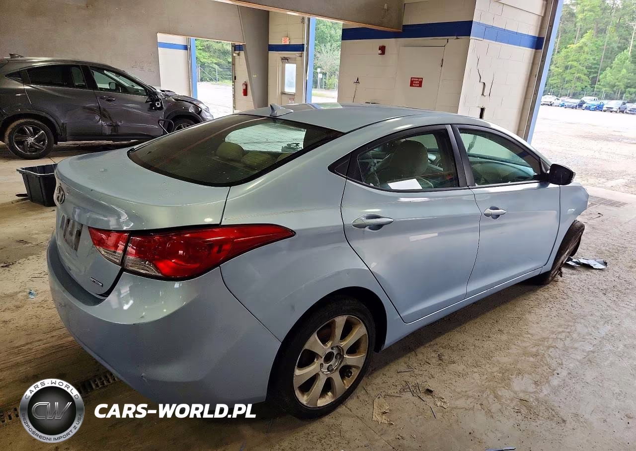 2011 Hyundai Elantra Limited VIN:KMHDH4AE3BU092451 - 3