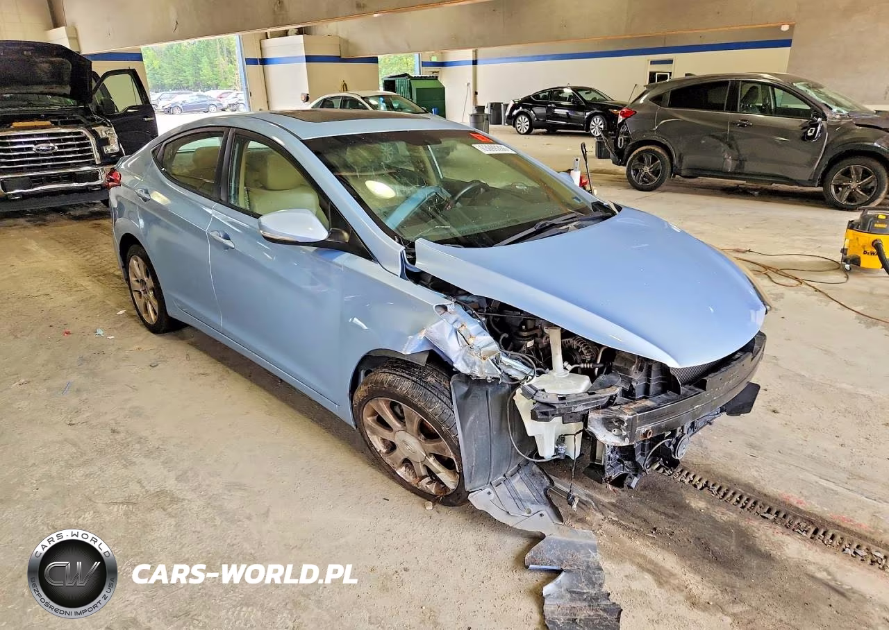 2011 Hyundai Elantra Limited VIN:KMHDH4AE3BU092451 - 4