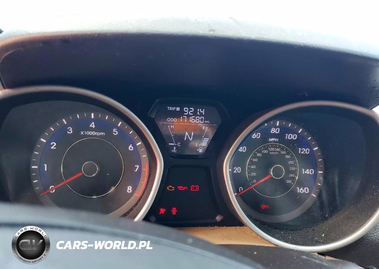 2011 Hyundai Elantra Limited VIN:KMHDH4AE3BU092451 - 9