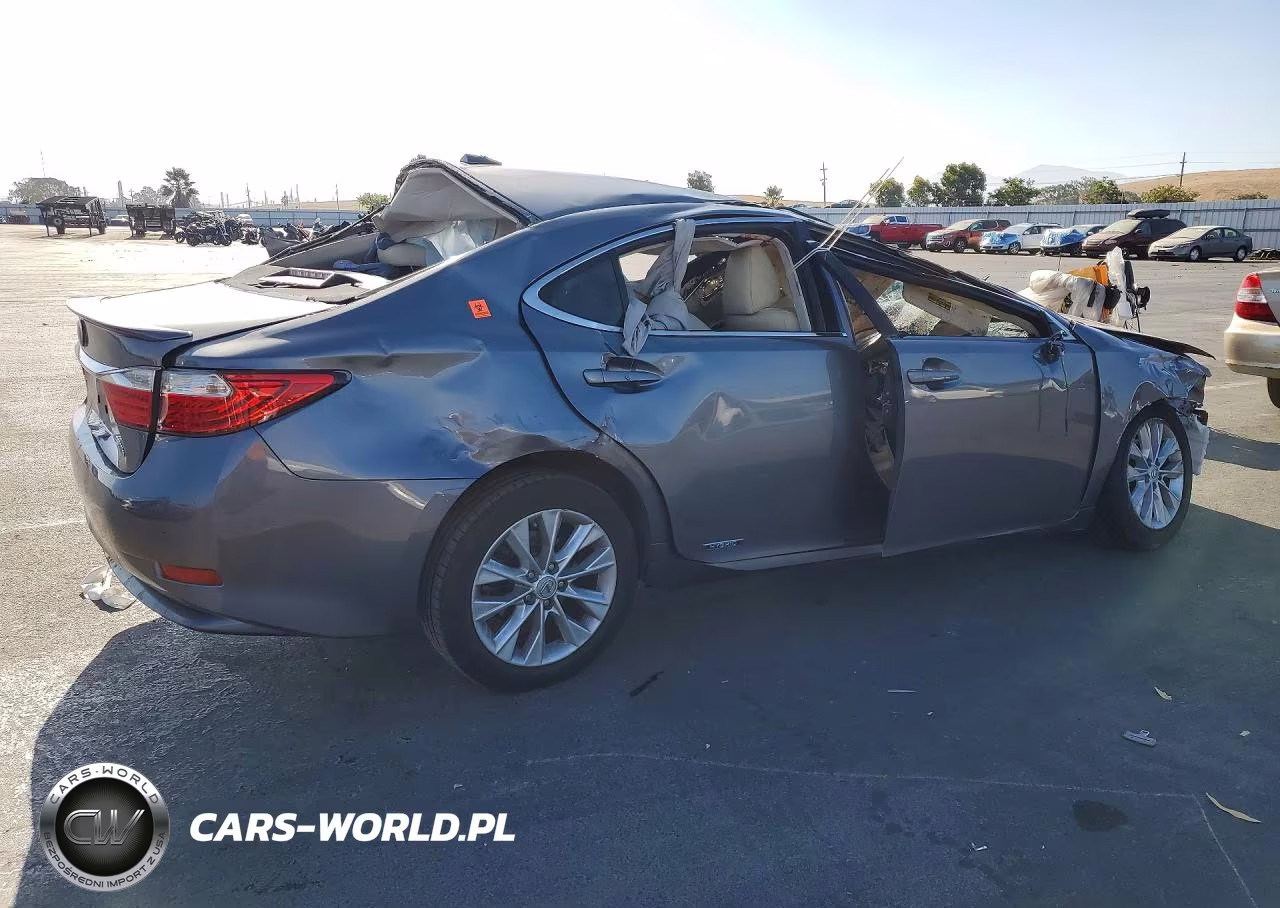 2013 Lexus Es 300H VIN:JTHBW1GG2D2022297 - 3