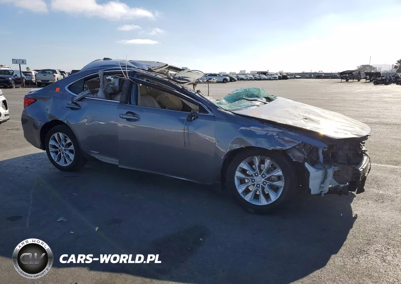 2013 Lexus Es 300H VIN:JTHBW1GG2D2022297 - 4