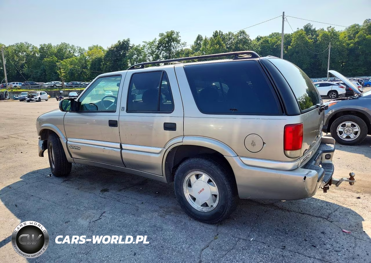 2000 GMC Jimmy Sle VIN:1GKCS13W2Y2381979 - 2