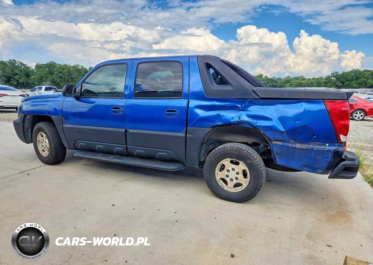 2003 Chevrolet Avalanche C1500 VIN:3GNEC13T73G120880 - 2