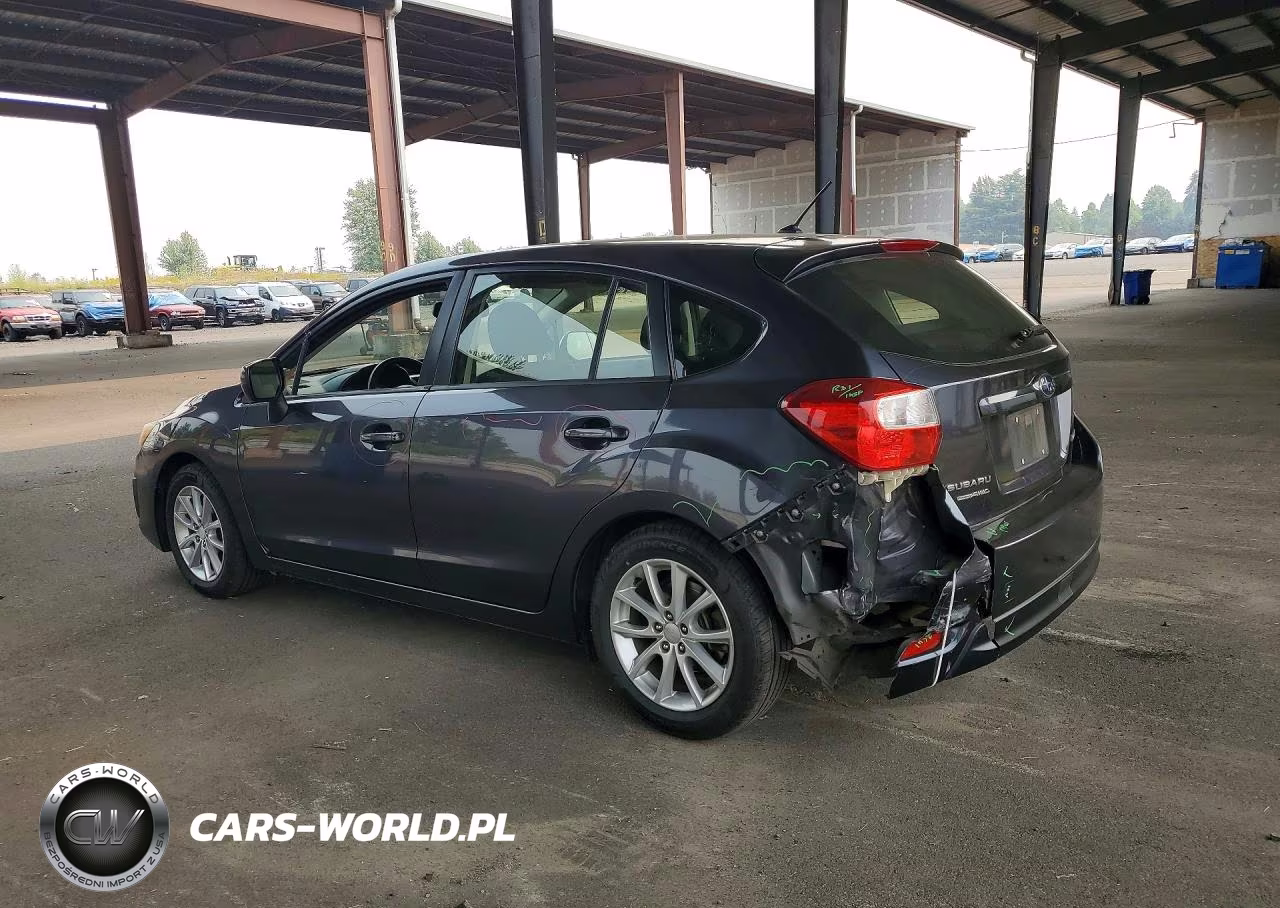 2013 Subaru Impreza Premium VIN:JF1GPAC60D2891617 - 2