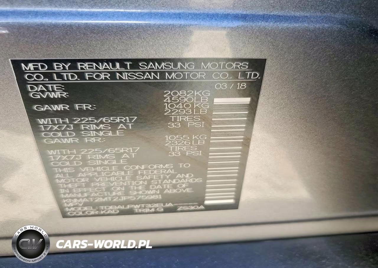 2018 Nissan Rogue S VIN:KNMAT2MT2JP575981 - 14