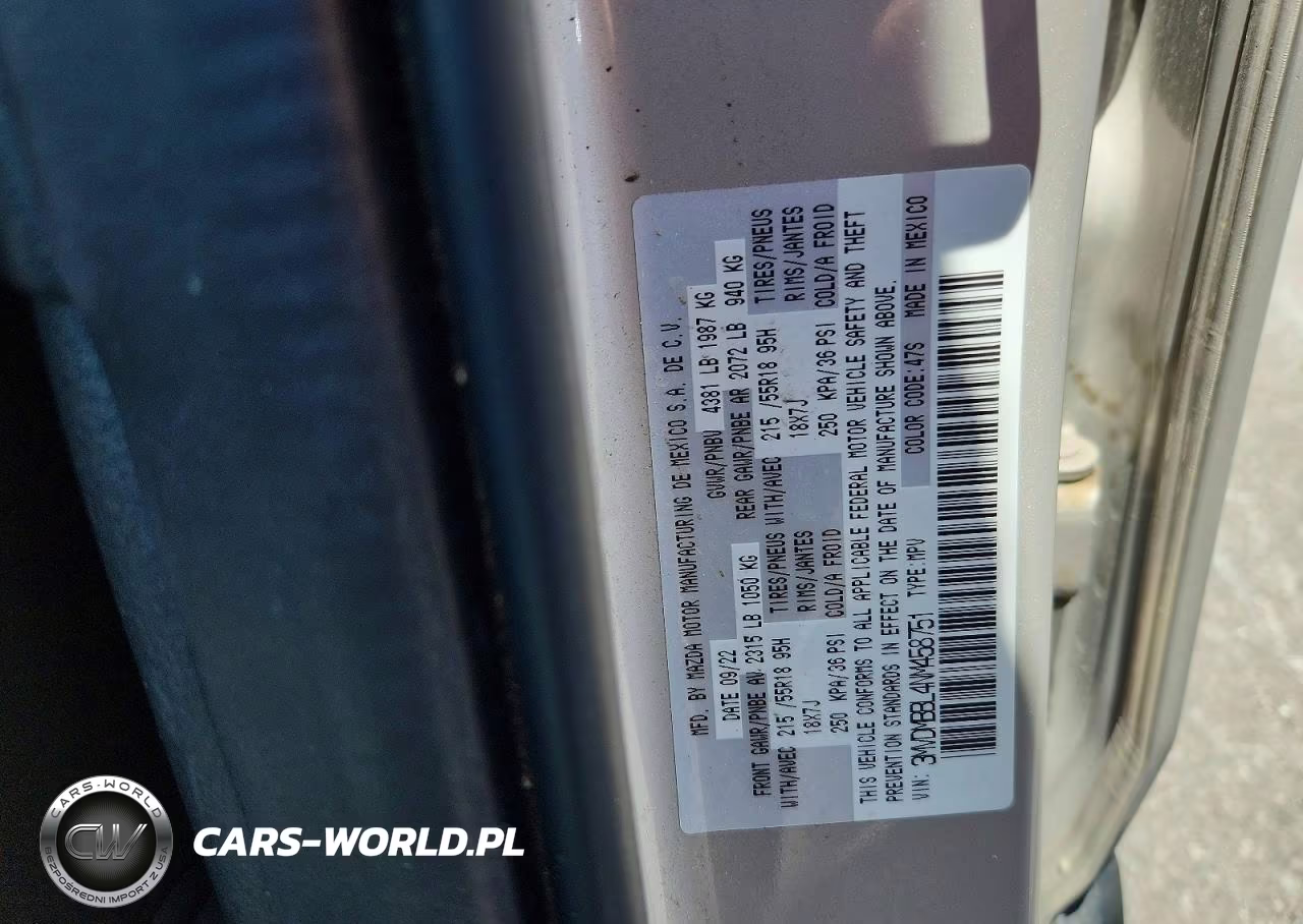 2022 Mazda Cx-30 Select VIN:3MVDMBBL4NM458751 - 14