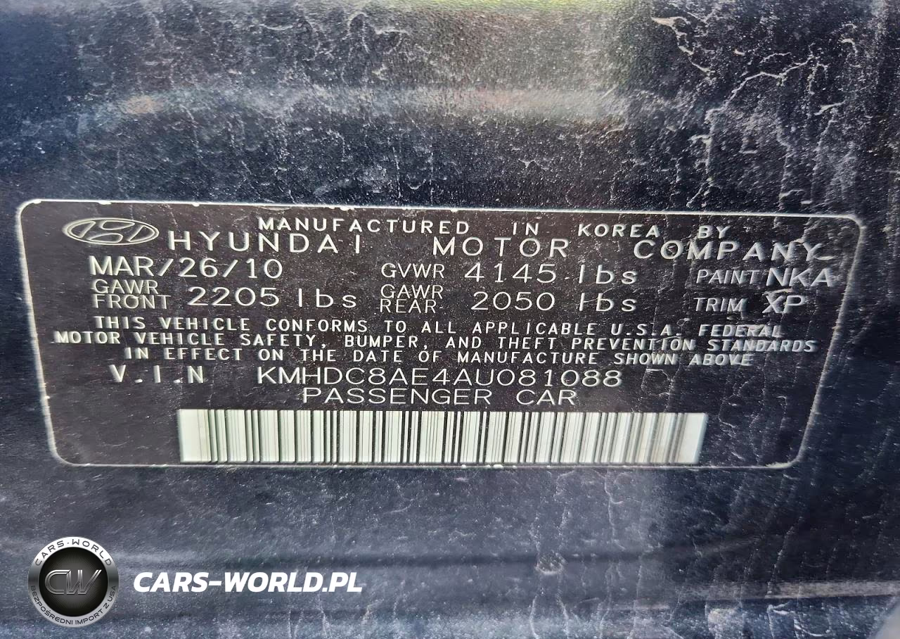 2010 Hyundai Elantra Touring Se VIN:KMHDC8AE4AU081088 - 13