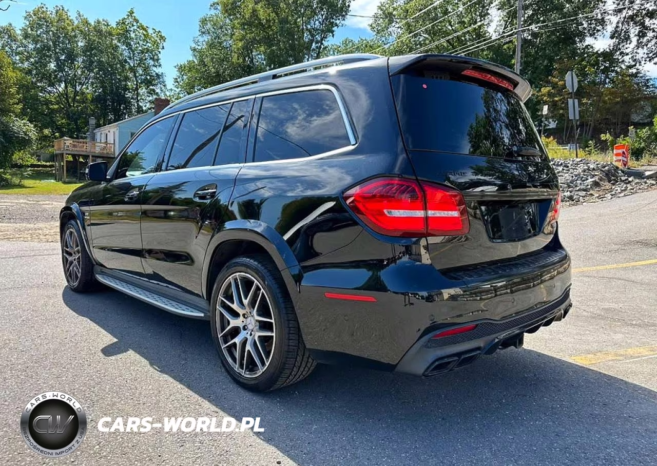 2017 Mercedes-Benz Gls 63 Amg 4Matic VIN:4JGDF7FE2HA752828 - 2