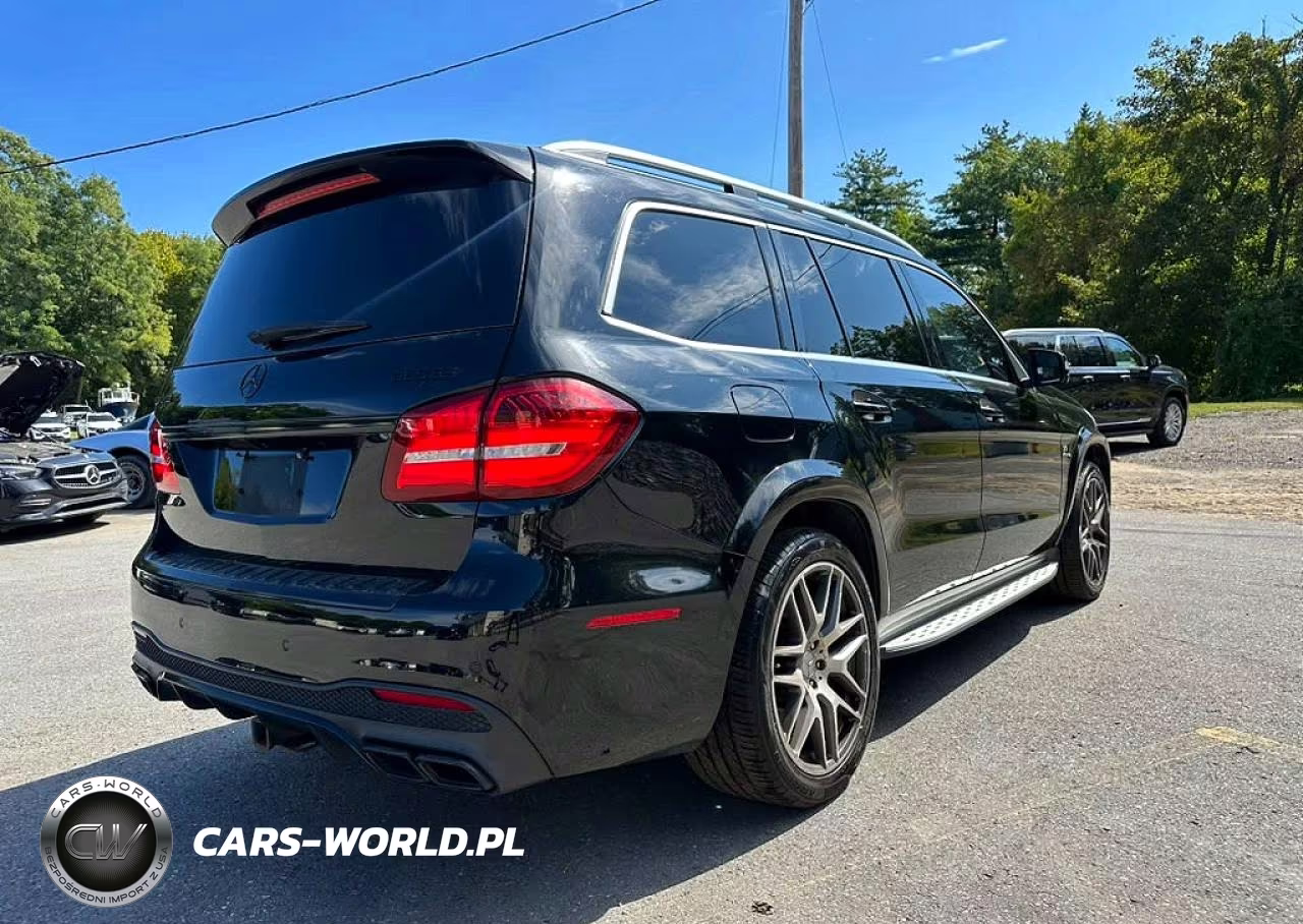 2017 Mercedes-Benz Gls 63 Amg 4Matic VIN:4JGDF7FE2HA752828 - 3