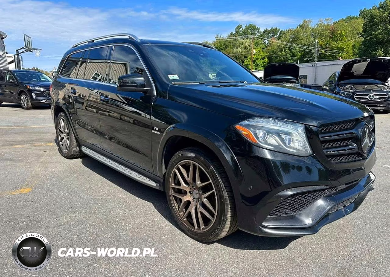 2017 Mercedes-Benz Gls 63 Amg 4Matic VIN:4JGDF7FE2HA752828 - 4