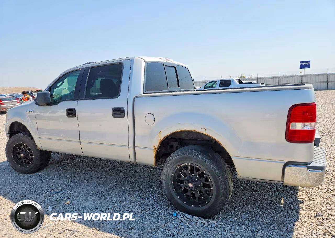 2005 Ford F150 Supercrew VIN:1FTPW14505KB88555 - 2