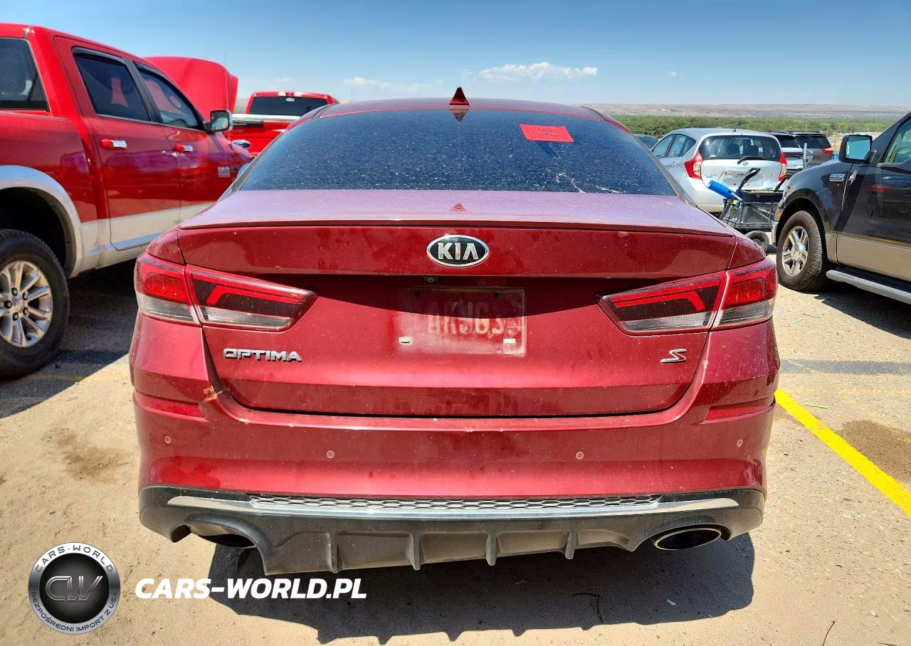 2019 Kia Optima S VIN:5XXGT4L35KG315705 - 6