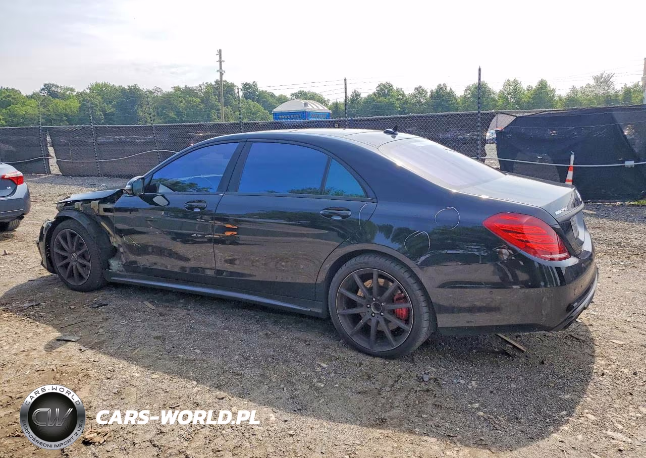 2017 Mercedes-Benz S 63 Amg VIN:WDDUG7JBXHA298719 - 2
