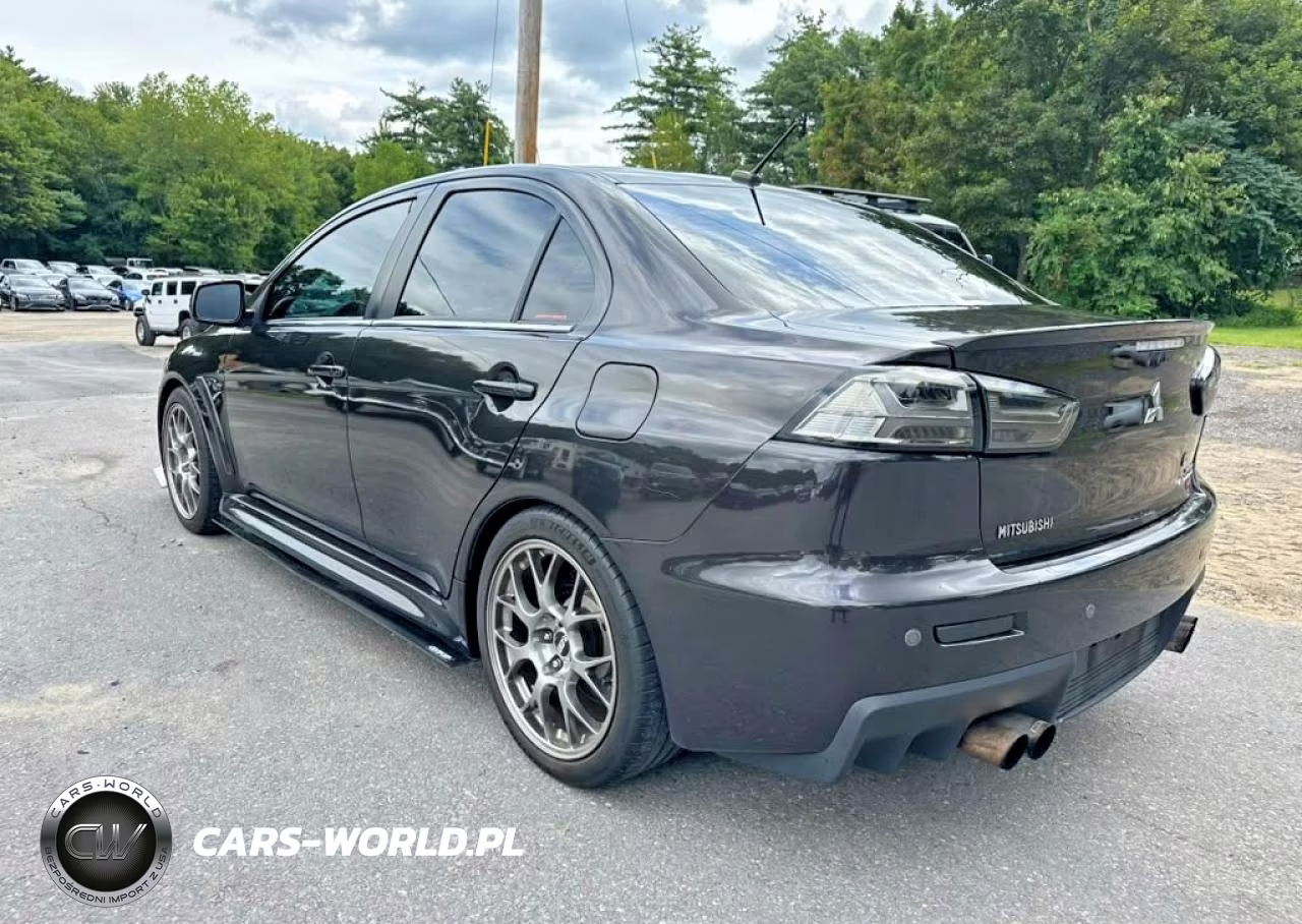 2014 Mitsubishi Lancer Evolution Mr VIN:JA32W5FV0EU021789 - 2