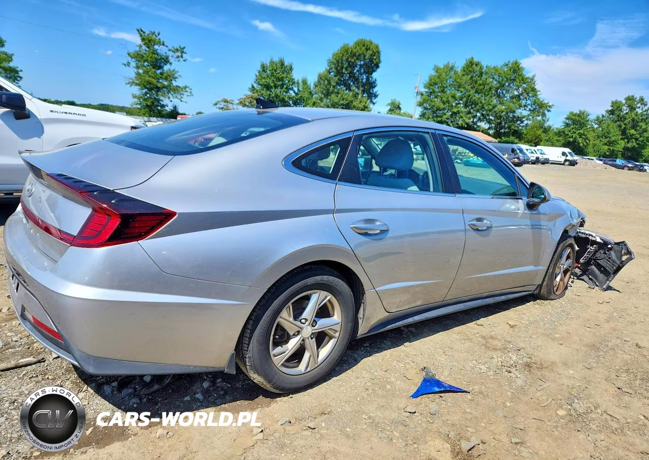 2021 Hyundai Sonata Se VIN:5NPEG4JAXMH091898 - 3