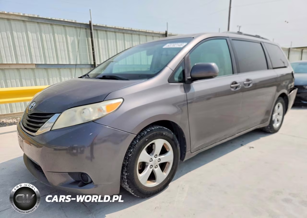 2011 Toyota Sienna Le VIN:5TDKK3DC6BS125304 - 1